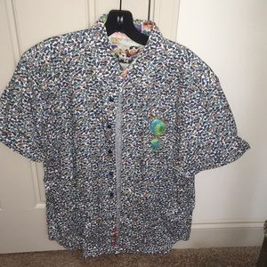 Robert graham men’s XL casual button down shirt